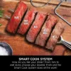Ninja OG850UK Woodfire XL Electric BBQ Grill & Smoker with Cover and Pellets - Black/Grey_smart cook system