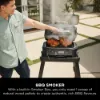 Ninja OG850UK Woodfire XL Electric BBQ Grill & Smoker with Cover and Pellets - Black/Grey_bbq smoker