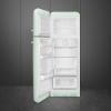 Smeg FAB30LPG5UK 60cm 50s Style Fridge Freezer Left Hand Hinge Freezer In Pastel Green_inside