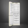 Smeg FAB32LCR5UK 60cm 50s Style Fridge Freezer Left Hand Hinge In Cream_inside