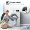 Hisense WFQA1014EVJM 10kg 1400 Spin Washing Machine - White_pause and add
