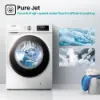 Hisense WFQA1014EVJM 10kg 1400 Spin Washing Machine - White_pure jet
