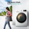 Hisense WFQA1014EVJM 10kg 1400 Spin Washing Machine - White_quick wash
