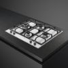 Smeg PX364L 60cm Classic Gas Hob Stainless Steel counter