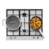 Smeg PX364L 60cm Classic Gas Hob Stainless Steel demo