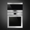 Smeg MP322X1 Classic 22 Litre Built In Microwave with Grill in Stainless Steel integrated 3