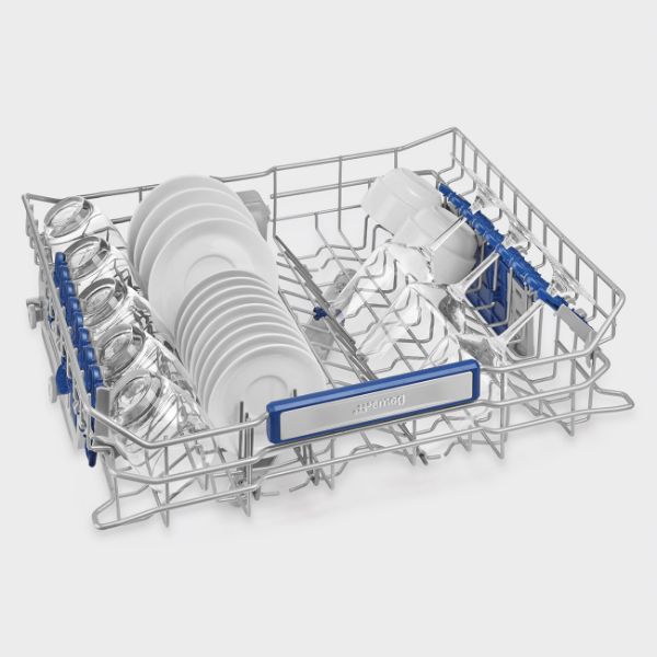 Smeg 60cm Semi Professional Freestanding Dishwasher with 14 place drawer 2