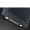 Smeg KV194G 90cm Linea Angled Chimney Auto-Vent 2.0 Hood Neptune Grey control 2