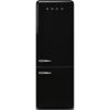 Smeg FAB38RBL5 70cm 50s Style Fridge Freezer Right Hand Hinge In Black_main