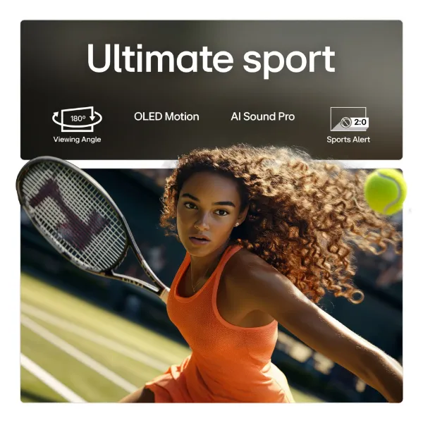 LG OLED evo AI G5 65" 4K Smart TV_sport