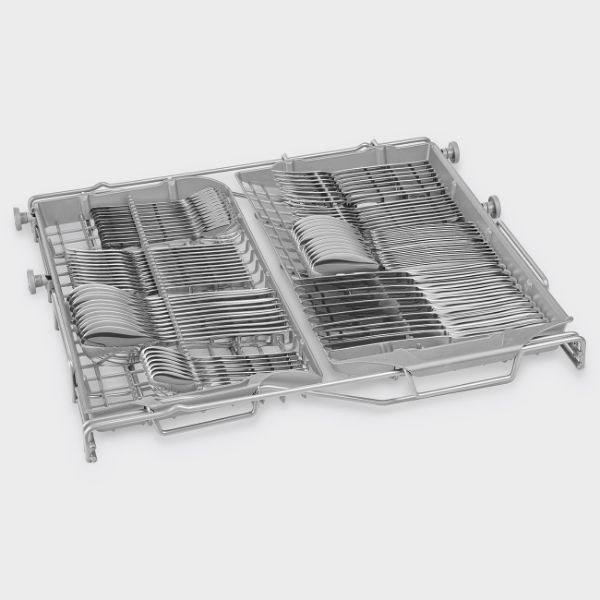 Smeg DIFABBL 60cm 50s style Built-in Dishwasher in Black _ cutlery tray 