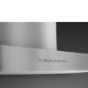 Smeg KBT900XE 90cm Chimney Hood Stainless Steel controls