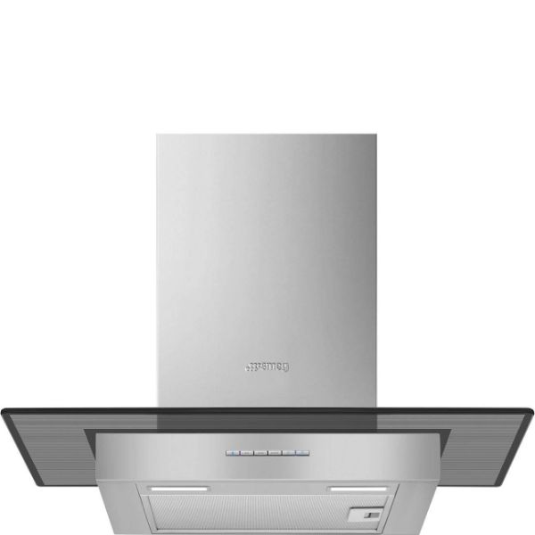 Smeg KBT600VE 60cm Chimney Hood Stainless Steel & Glass main