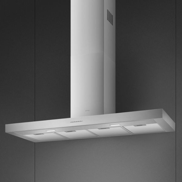 Smeg KBT1200XE 120cm Chimney Hood Stainless Steel main 2