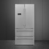 Smeg FQ55FXDE 84cm Two Door Two Drawer Fridge Freezer Stainless Steel Effect main 2