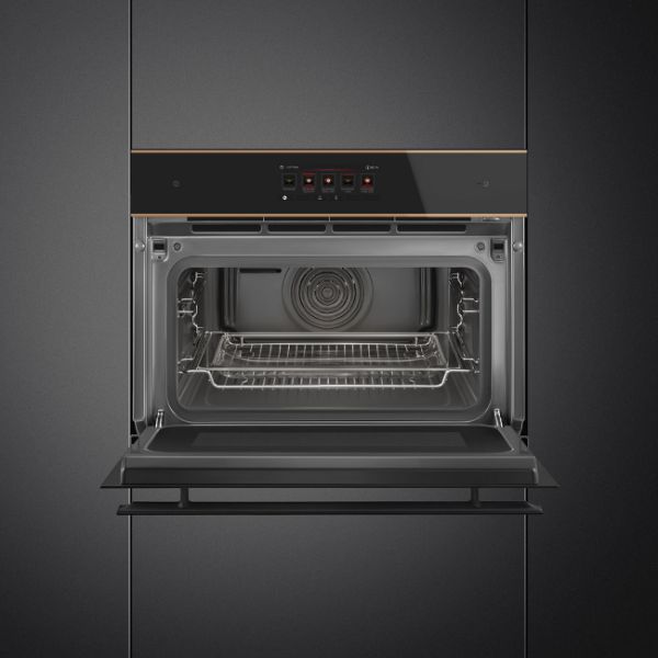 SO4606WAPNR Compact 45cm Dolce Stil Novo Omnichef Wi-Fi Oven Copper open 2