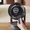 Morphy Richards 820002 Cooling Desk Fan - Grey_remote control