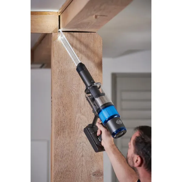 Sebo 95001GB Balance A1 Cordless Stick Vacuum - 48 Minutes Run Time - Basalt Grey/Blue_handheld 2 