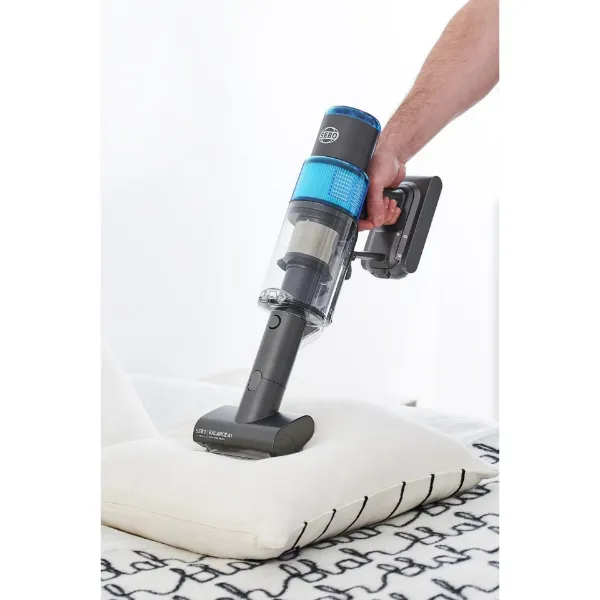 Sebo 95001GB Balance A1 Cordless Stick Vacuum - 48 Minutes Run Time - Basalt Grey/Blue_handheld 3