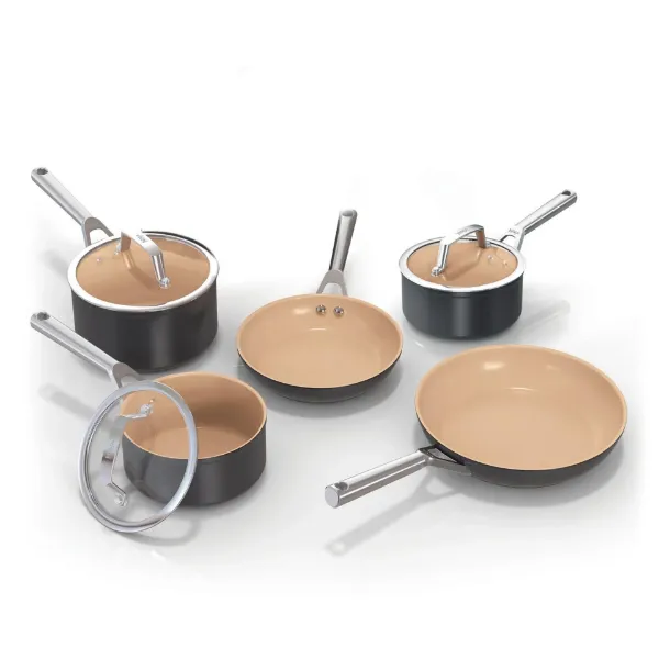 Ninja CW95000UK Cookware 5-Piece Set - Apricot & Grey_main