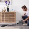 VAX CLSV-B4CS Blade 4 Classic Cordless Vacuum Cleaner - Graphite & Silver_under table