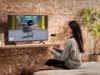 Sony K55S38B.UKA 55" 4K HDR Google TV_room view 3
