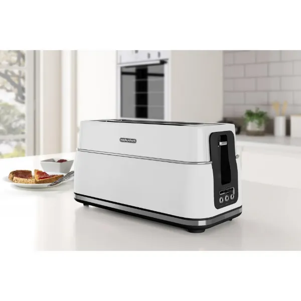 Morphy Richards 245704 Signature 4 Slice Toaster - Moonlight White_main