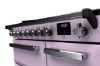 Rangemaster 17849 Estel Deluxe 90 Induction Range Cooker in Heather with Chrome Trim - ESDL90EIPHTH/CM1_controls
