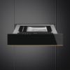 Smeg CPV615NR 15cm Height Dolce Stil Novo Vacuum Drawer Copper Trim open