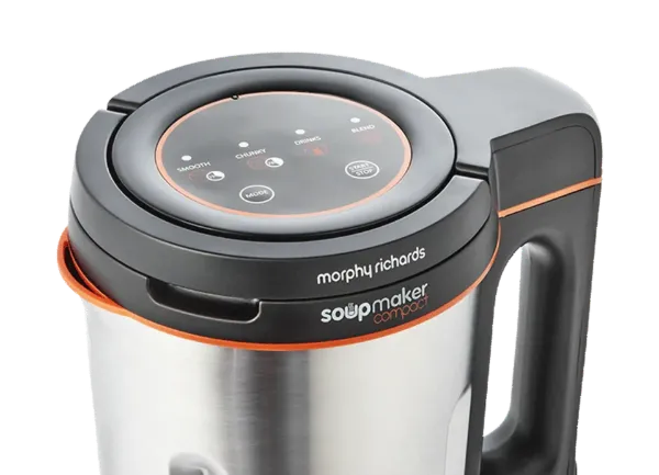 Morphy Richards 501021 Compact 1L Soup Maker - Stainless Steel_top