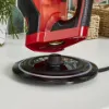 Morphy Richards 303250 EasyCharge Cordless Steam Iron - Red_charger 1