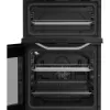 Hotpoint HDE5VDCW 50cm Electric Double Cooker with Ceramic Hob - White_interior