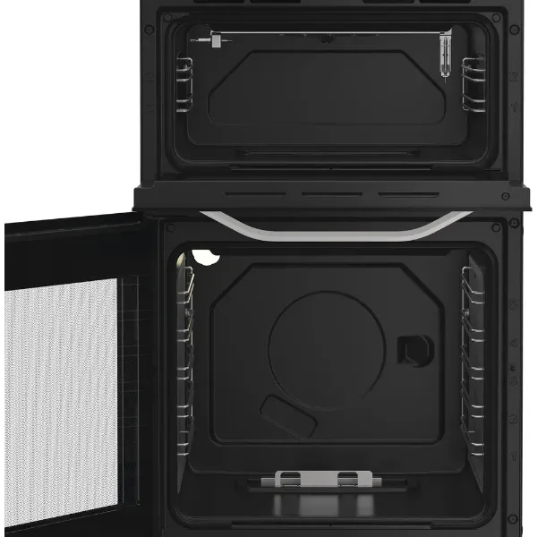 Hotpoint HTG5GCW 50cm Gas Twin Cooker - White_interior