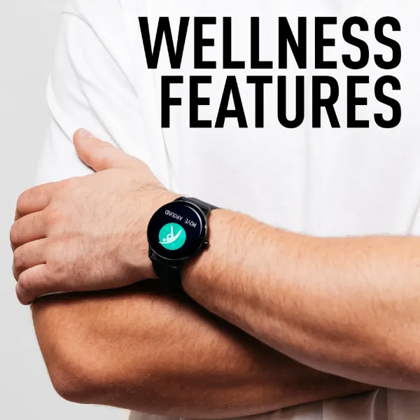 Reflex Active RA22-2182 Series 22 Black Smart Calling Watch - Black_main