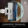 Shark IZ380UK PowerPro Cordless Stick Vacuum Cleaner - 50 Minutes Run Time - Navy Metallic_floor detect
