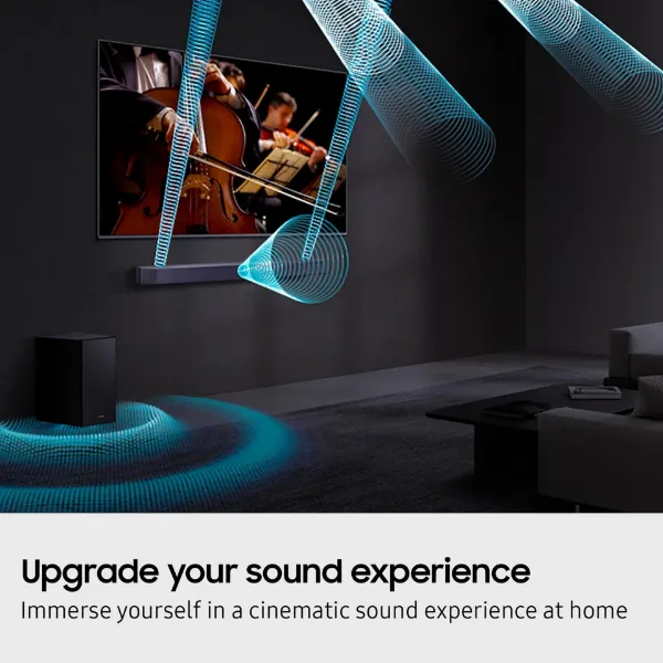 Samsung HW-Q600F/XU 3.1.2ch Q-Series Soundbar with Subwoofer - Titan Black_sound