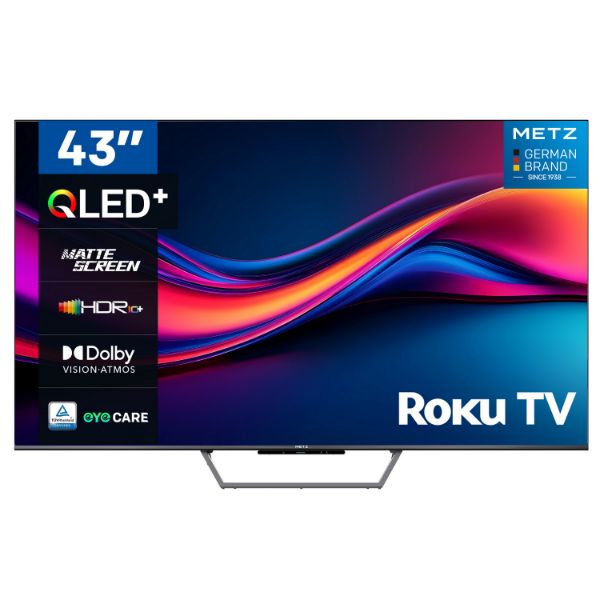 Metz 43MQF7500ZUK 43" 4K QLED Smart TV- Black_main