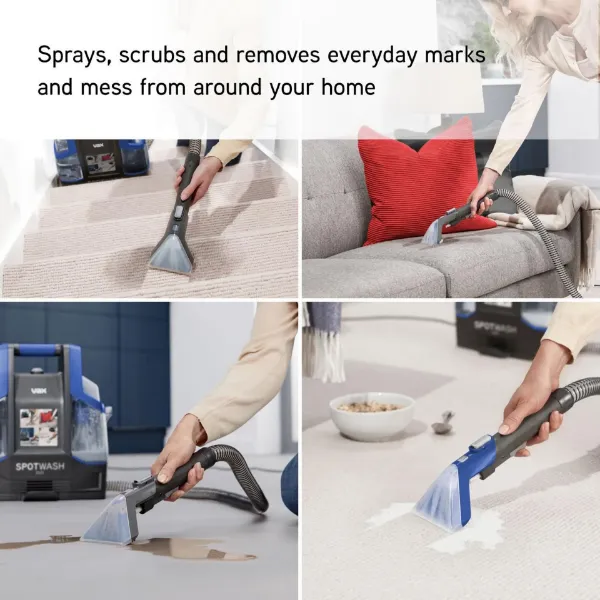 VAX CDCW-CSXA SpotWash Duo Spot Cleaner - Blue/Grey_removes marks