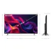 Sharp 4T-C50GK4245KB 50" 4K UHD Frameless Smart TiVo TV_dimensions