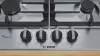 Bosch PCP6A5B90 60cm Series 6 Gas Hob in Stainless Steel controls