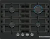 Bosch PNP6B6K40 Series 4, Gas hob, 60 cm, Tempered glass, Black main