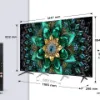TCL 65Q6C-UK 65" 4K QD-Mini LED UHD Smart Google TV_remote