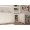 Hoover HONUQ2L58EWHK H-Freeze 300 Mini Low Frost Under Counter Freezer in White_room view