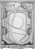 Siemens WG56B2A3GB iQ700 10kg 1600 Spin Washing Machine in Silver Inox_back