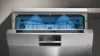 Siemens SN27TI02CE iQ700 60cm Freestanding Dishwasher in Brushed Steel Anti-fingerprint_door open