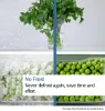 Bosch KGN39OCAFG Series 4, Free-standing fridge-freezer with freezer at bottom, 203 x 60 cm, Cast Iron, Green Collection, Total No Frost feature 3