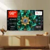 TCL 98Q6C-UK 98" 4K QD-Mini LED UHD Smart Google TV_wall