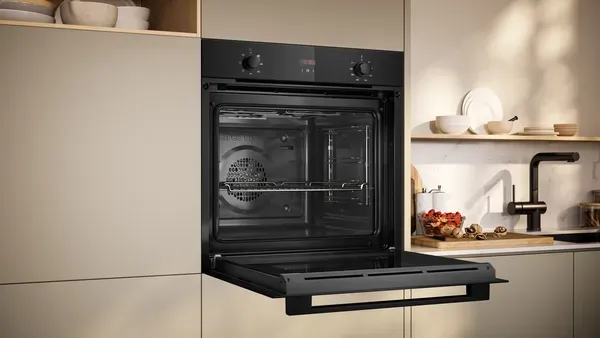 Neff B1DCC0AK3B N30 Built-in oven 60 x 60 cm Black open 2