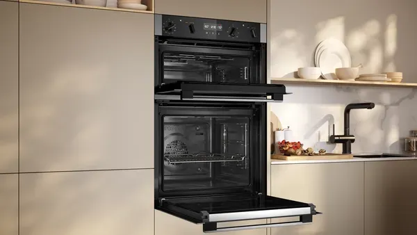 Neff U2ACH7AN7B N 50 Built-in double oven open 2
