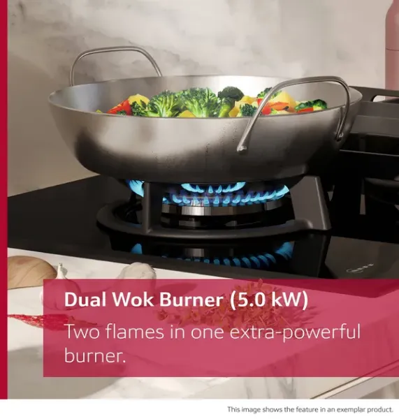 Neff T29RHS4S0 N 90 Gas hob 90 cm Tempered glass, Black feature 4